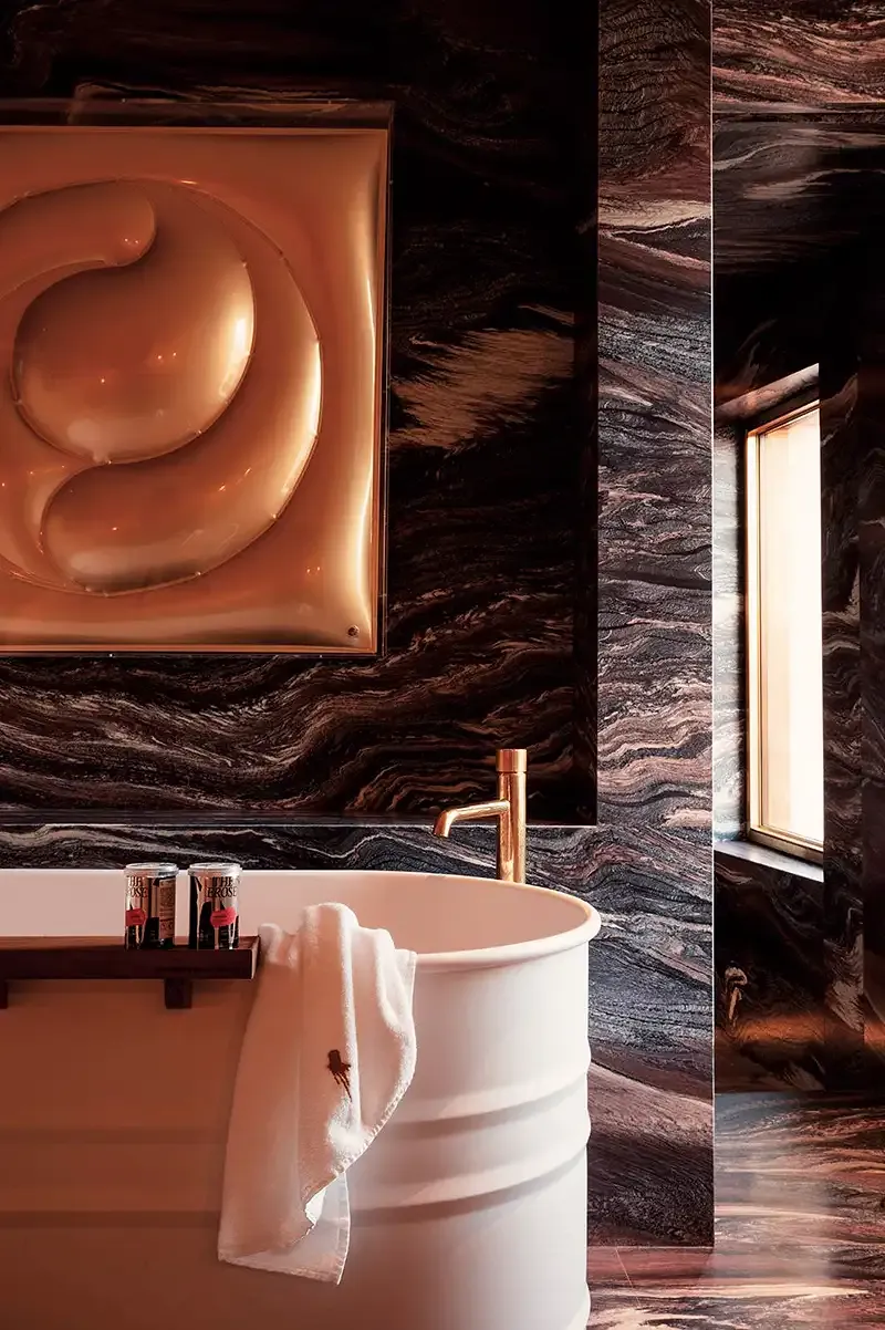 Agape marble bathroom from the Venice Hotel.webp