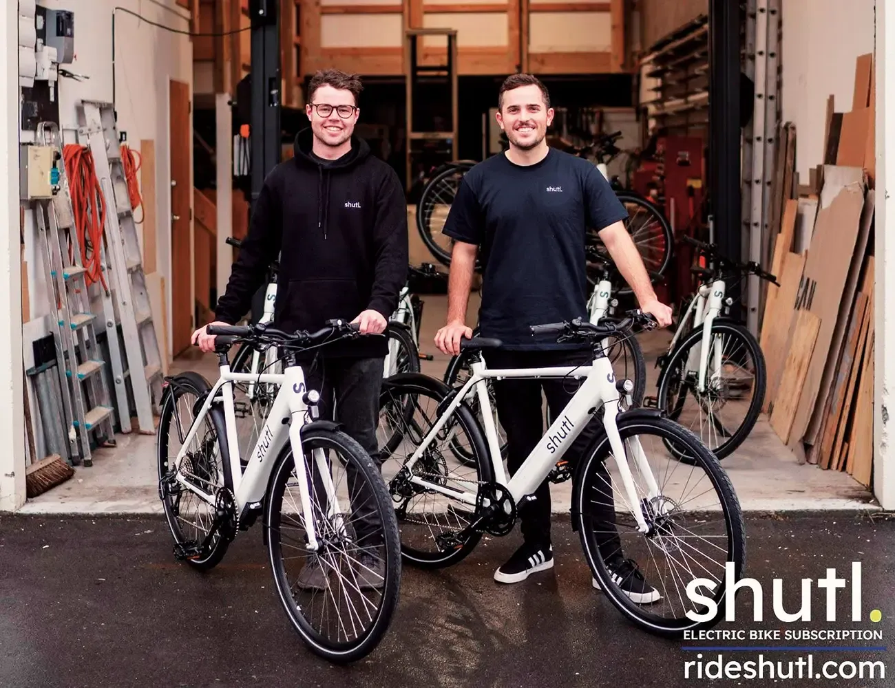Co-founders of Shutl Connor Read and Aidan Smith