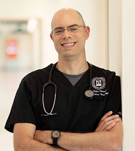 Portrait of Dr Ryan Radecki