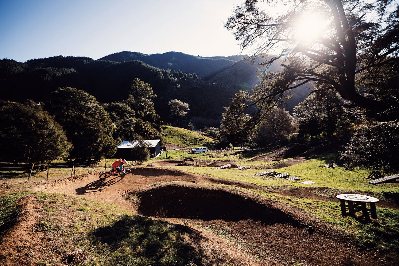 Gravity mountain bike park