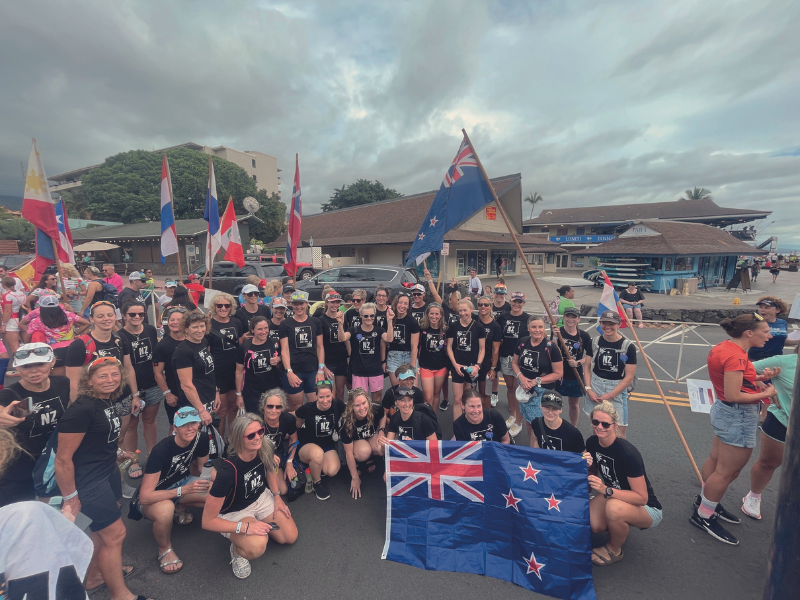 Kiwi contingent at the Ironman World Championship