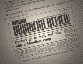 National Business Review article on MAS coup 1972