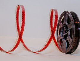 Unraveled film reel