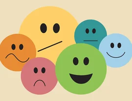 emotional faces - wellbeing tips - listing