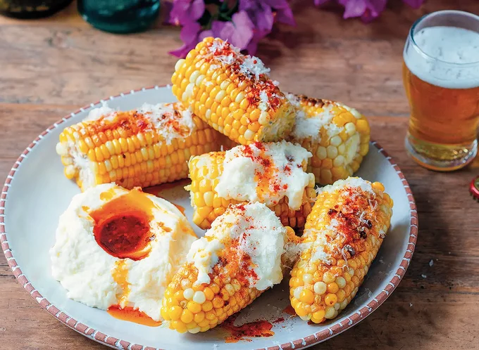mexican grilled corn - listing