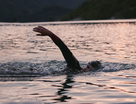 Stock image of a ocean swimmer listing image