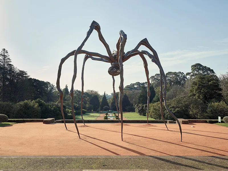 The work of French-American sculptor Louise Bourgeois