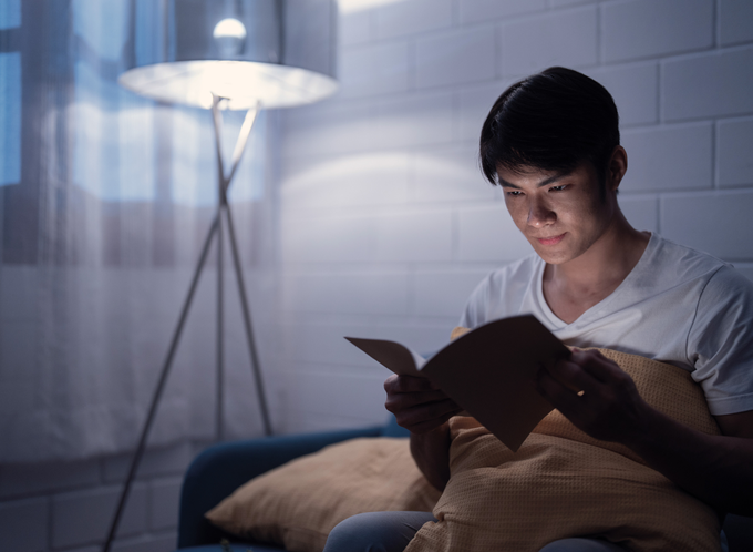 youngboy reading a book before bed listing